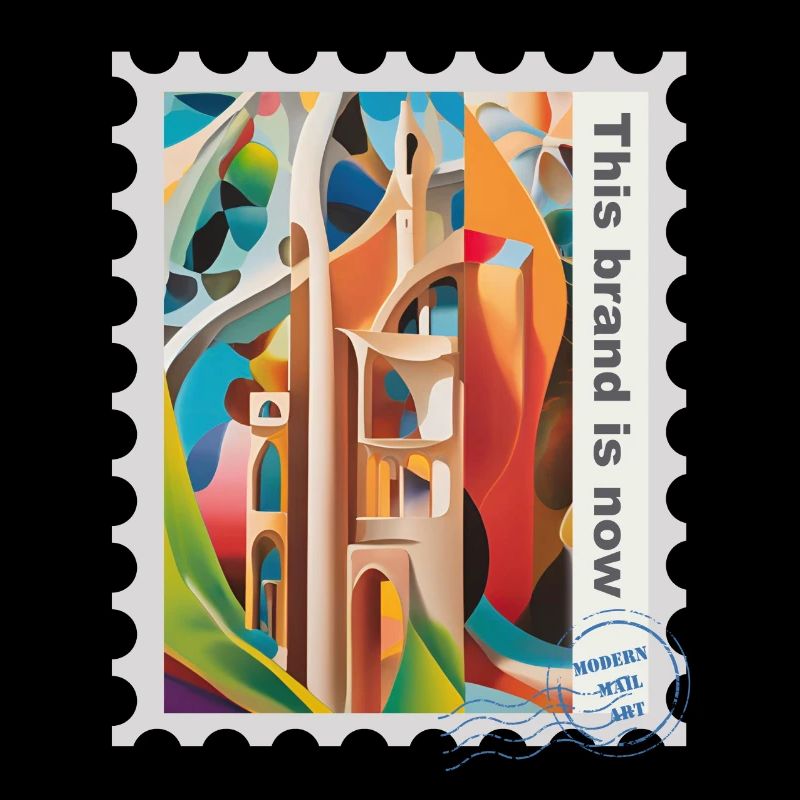 Illustration à l’aérographe « Architecture 01 » FR