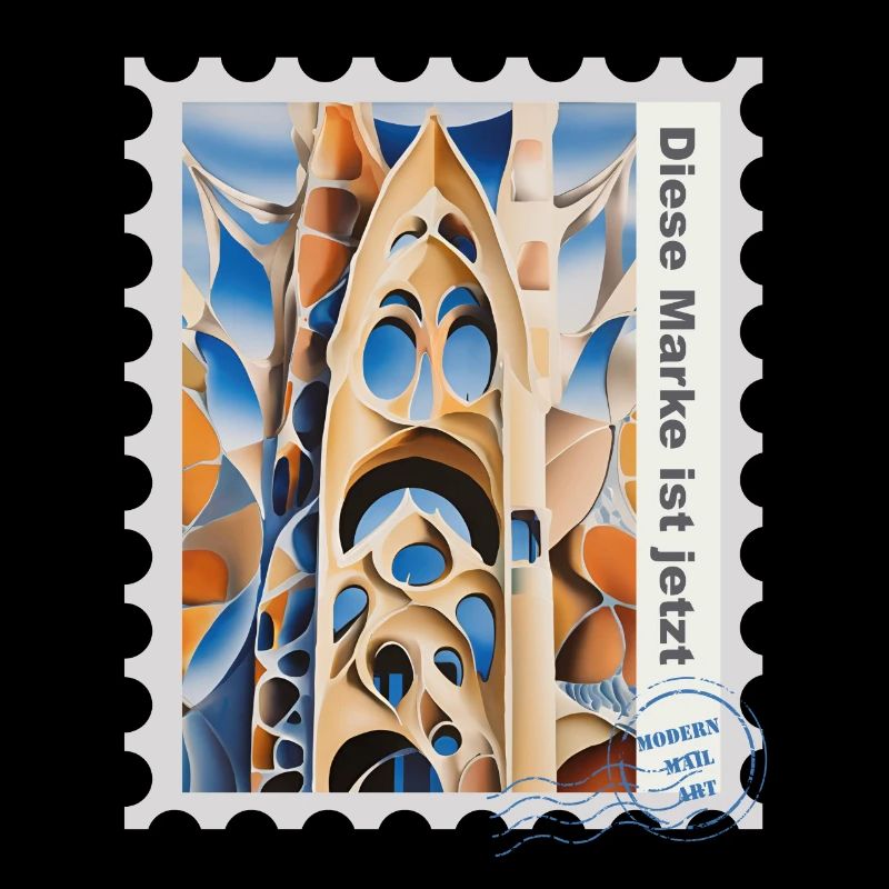 Airbrush illustration "Architecture 04" DE