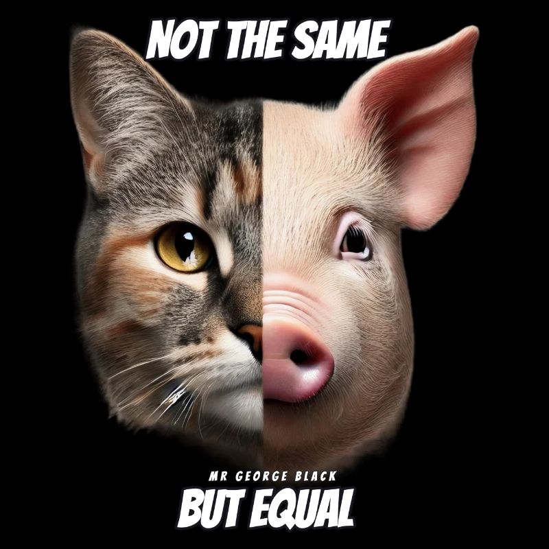 Chat et cochon