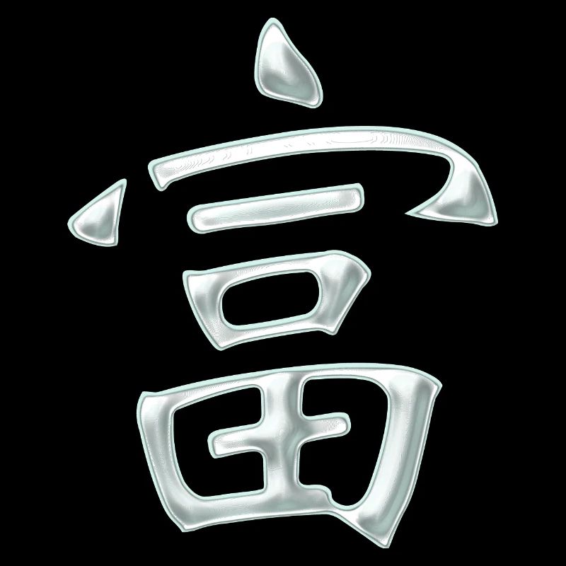 Wealth/ Prosperity (Japanese) characters