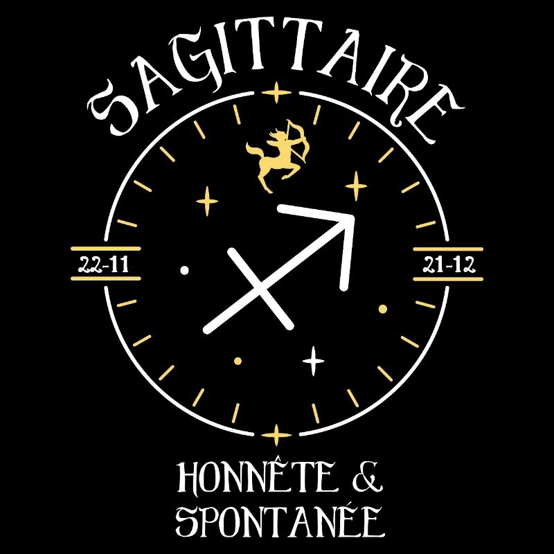 Du signe du Sagittaire - Honnête et spontanée