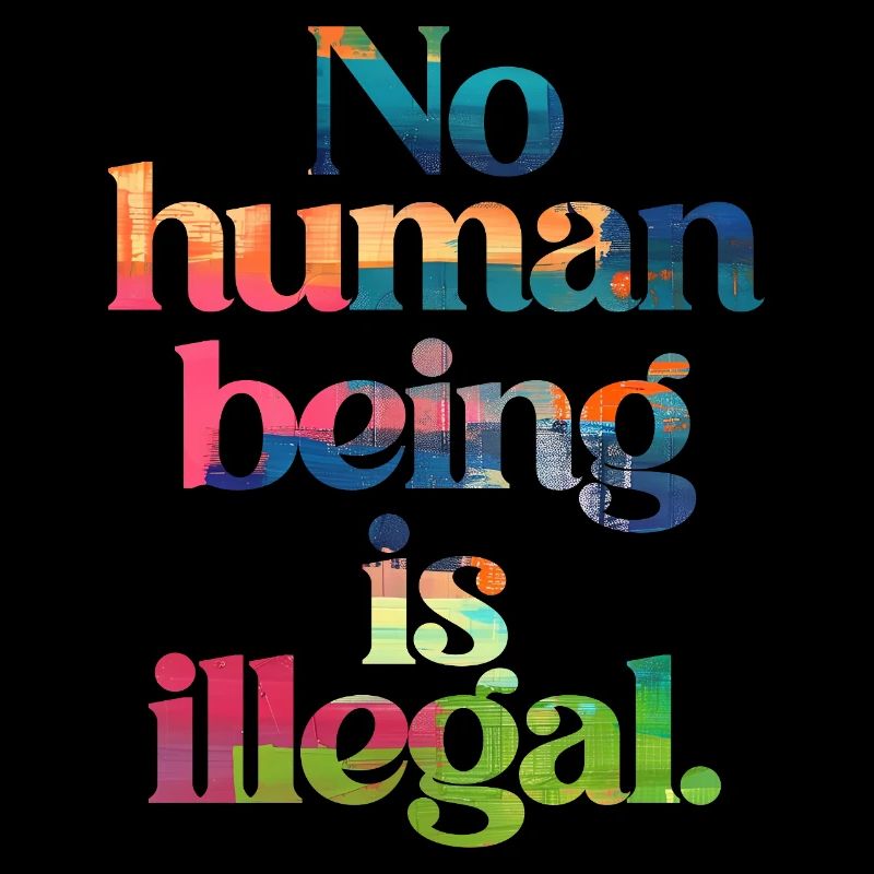 no human is illegal - The Original
