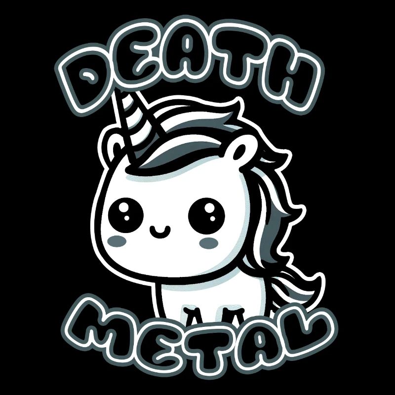 Death Metal/ Einhorn