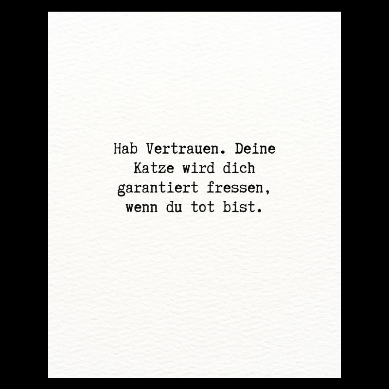 Hab Vertrauen
