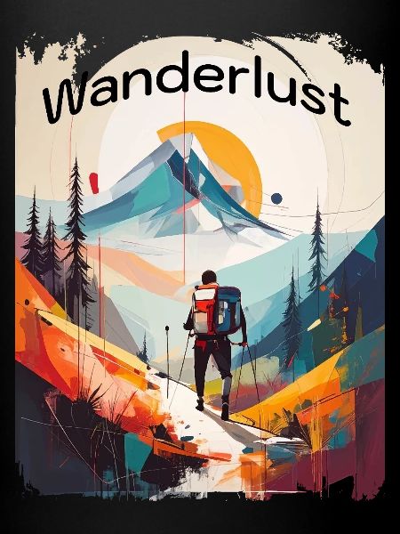 Wanderlust abstrakt