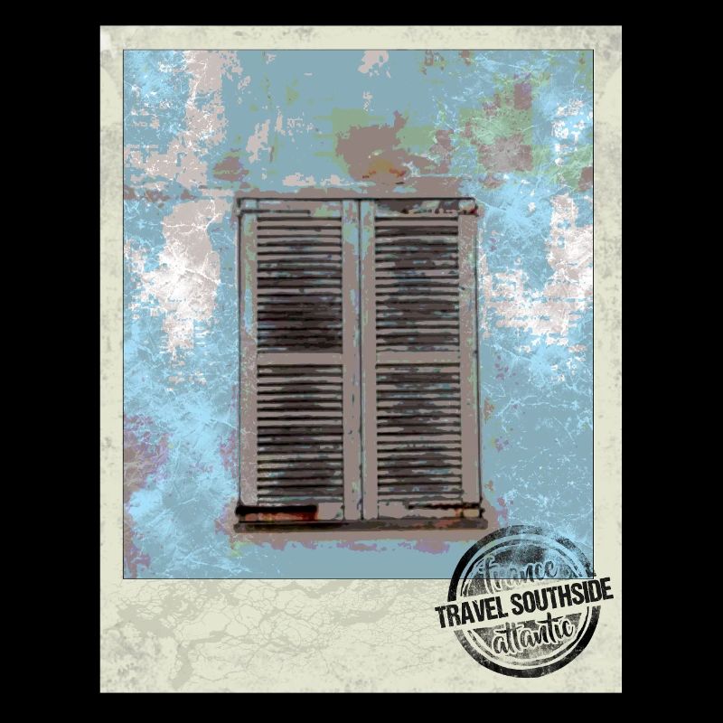 Weathered windows in the southern style