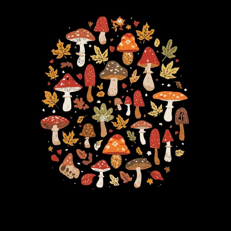 Autumn mushroom forest magic fly agaric Cozy vibes