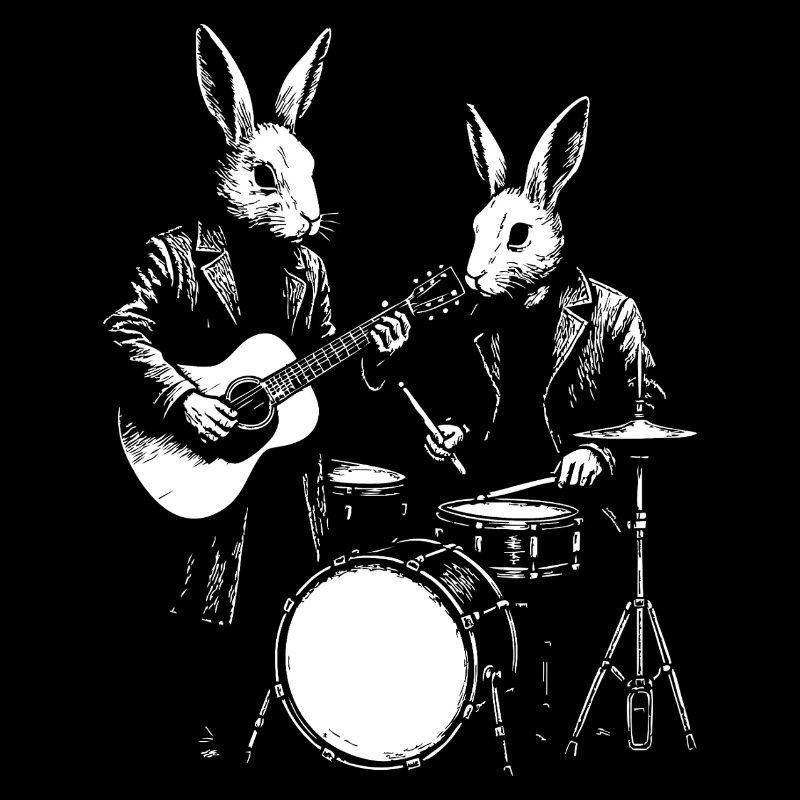 Bunny Band Jam: Guitar & Drums