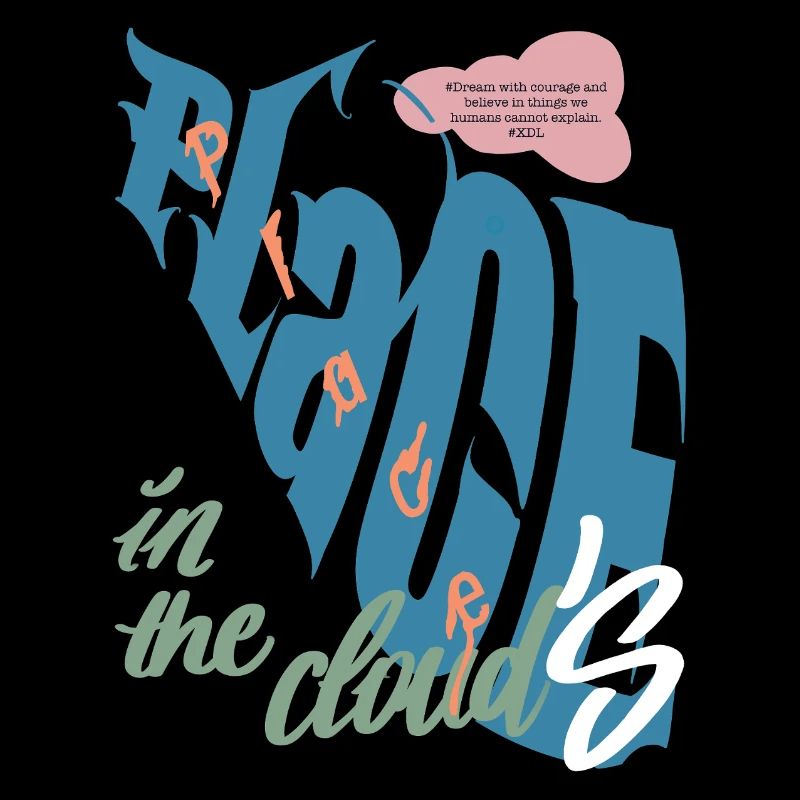 Place in the clouds Graffiti