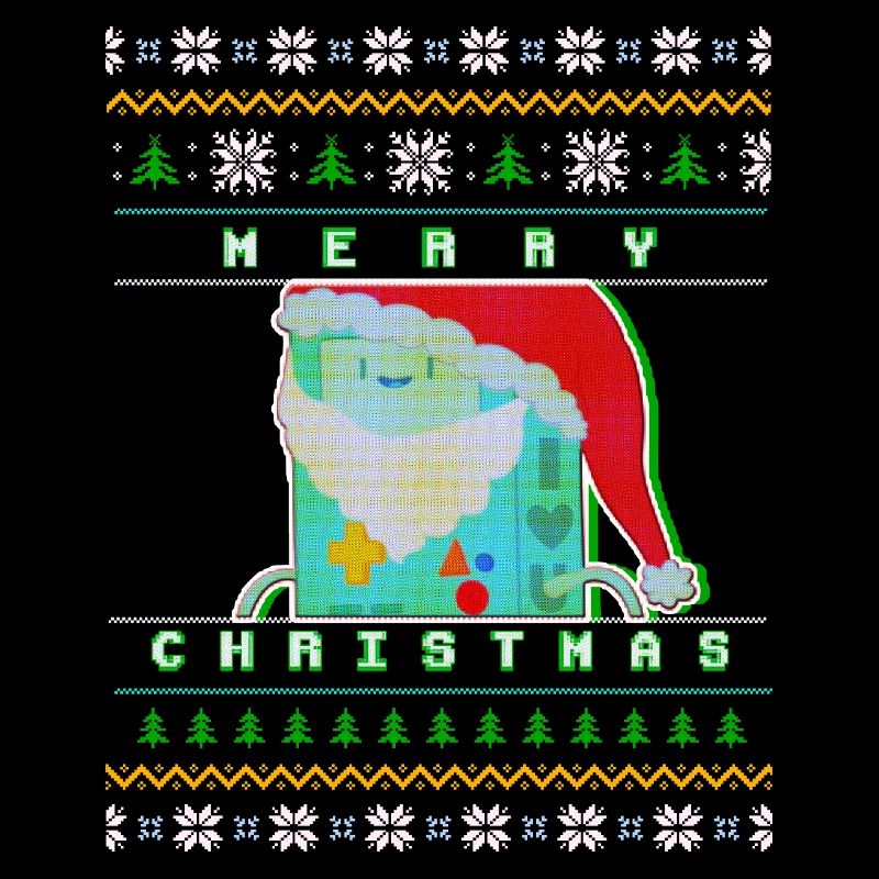 Joyeux Noël Pixel Santa « Pull de Noël moche »