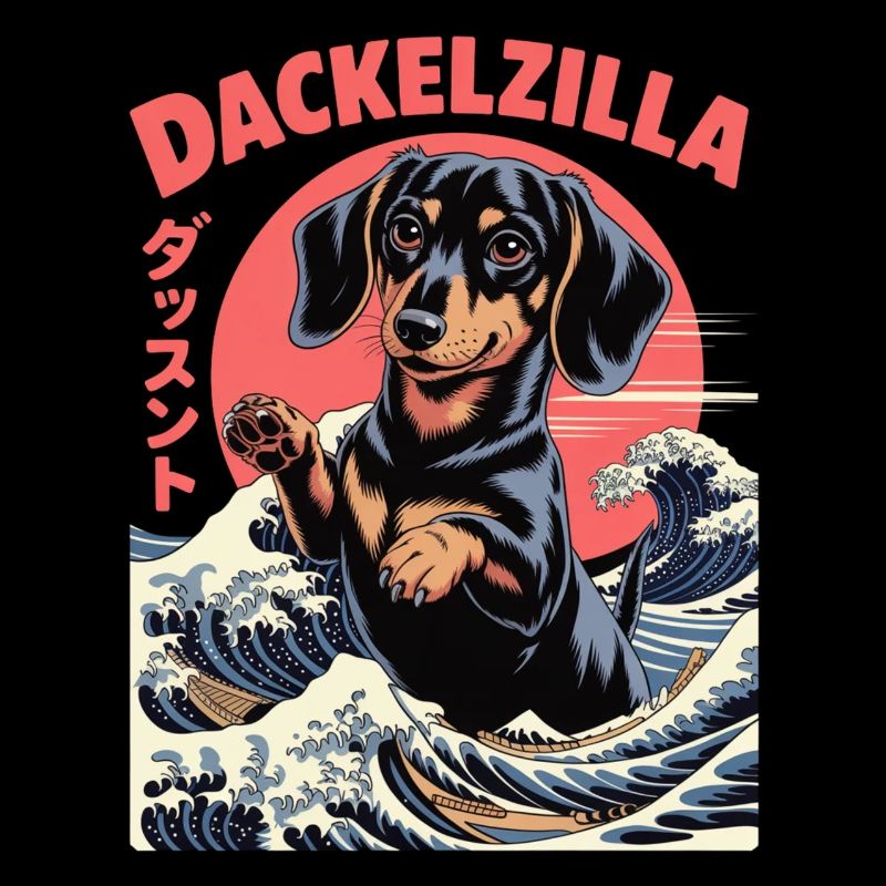 Dackelzilla Wellenkaiju