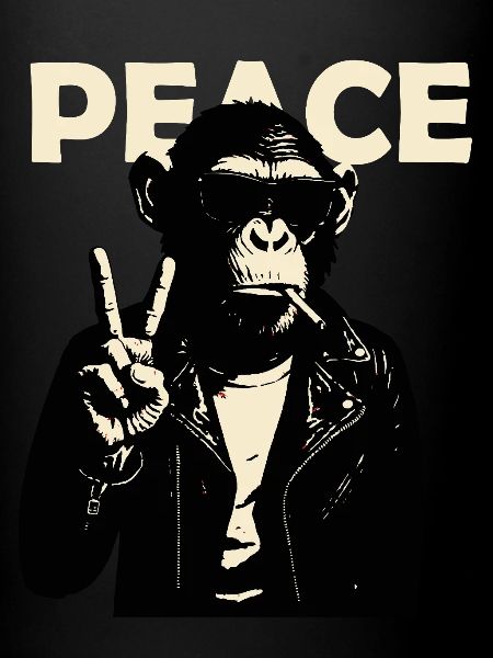 Peaceful Rebel Monkey