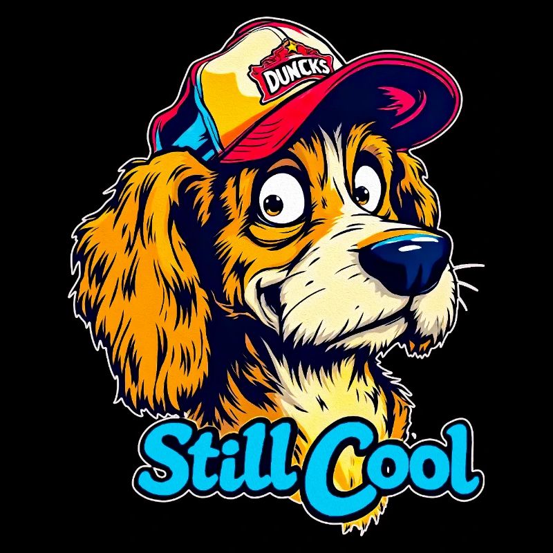 Maskottchen Still Cool Dog