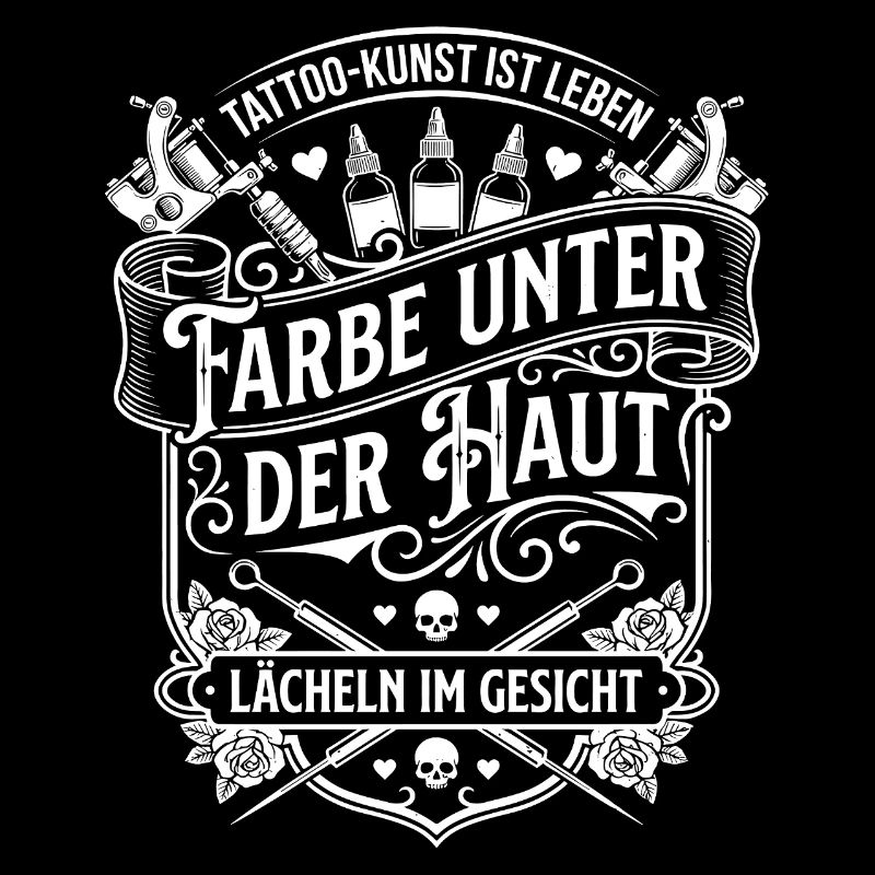 Farbe Unter Der Haut Emblem