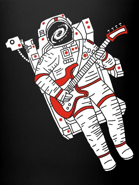 Astronaute guitariste