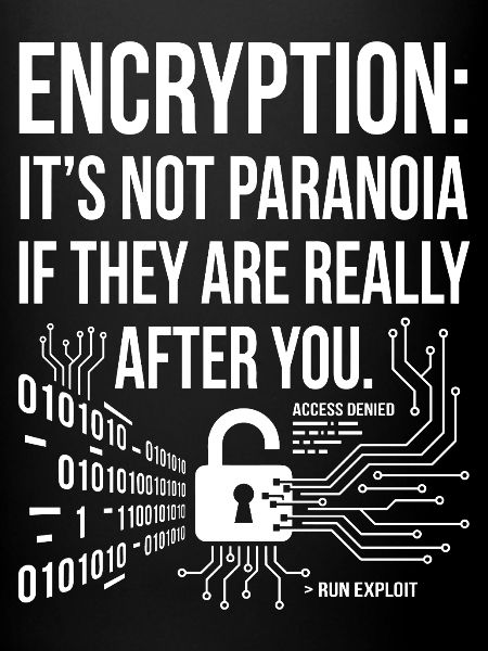 Conception de paranoïa du chiffrement