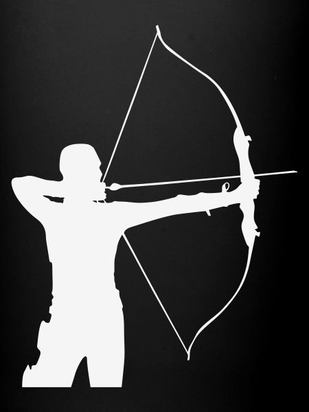 Bogenschütze Silhouette