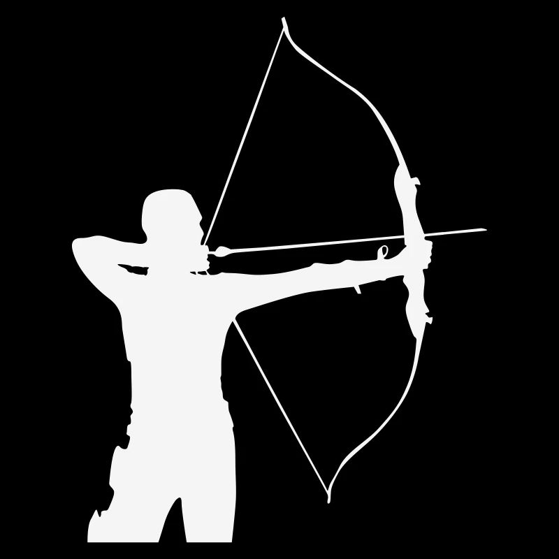 Bogenschütze Silhouette
