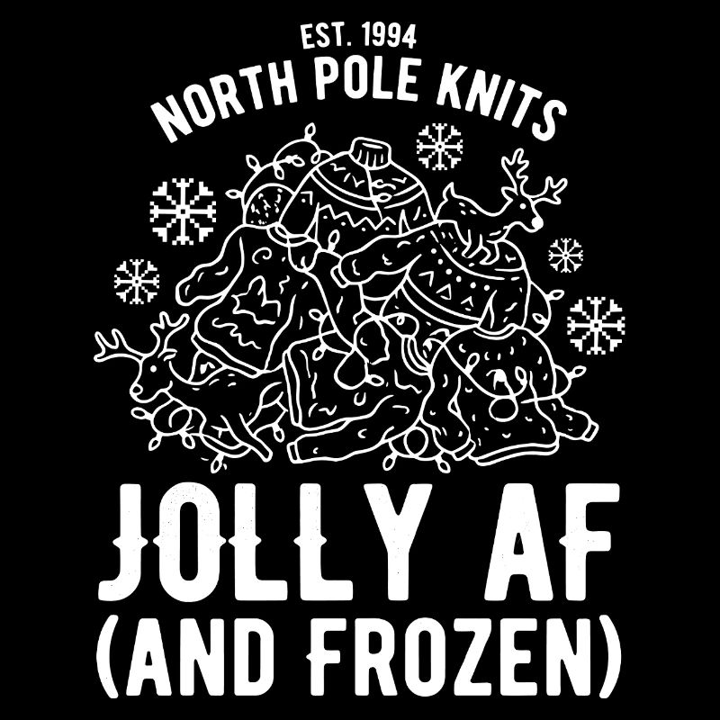 North Pole Knits – Jolly AF