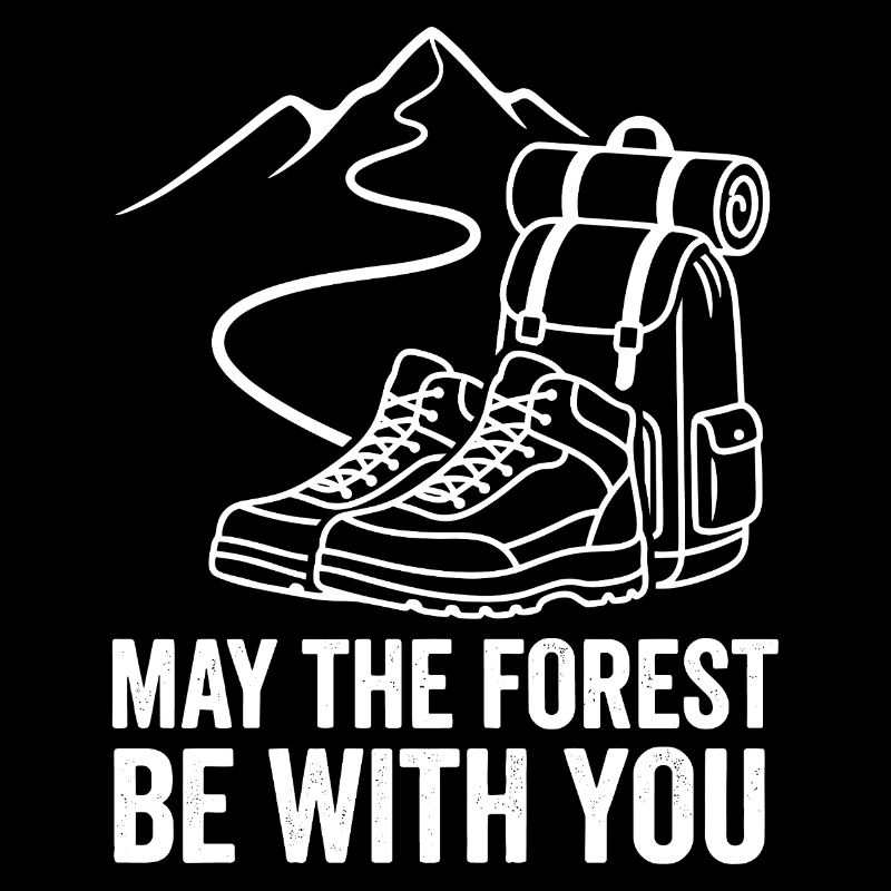 Randonnée d’aventure en montagne sur le sentier forestier