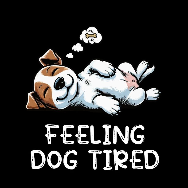 Feeling Dog Tired Jack Russel terrier Jack russel