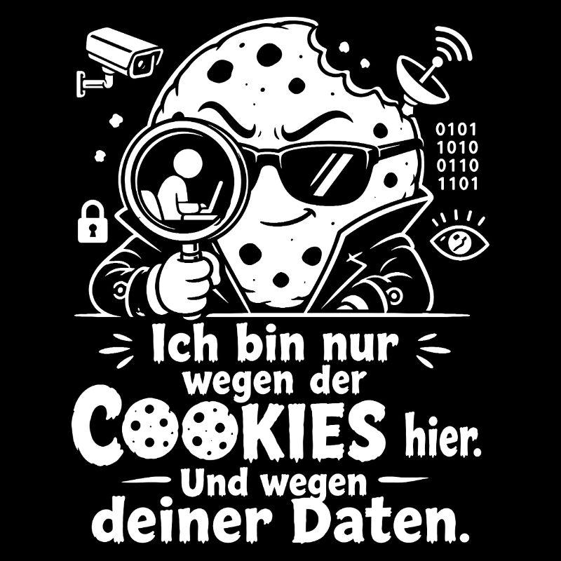 Cookies Daten Überwachung Satire Keks