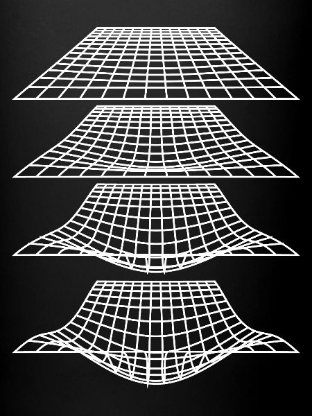 Paysages géométriques déformés