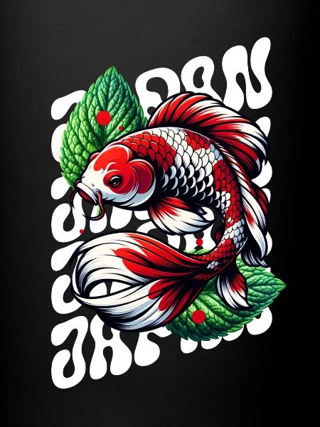 Carpe Koi Rouge Style Japon