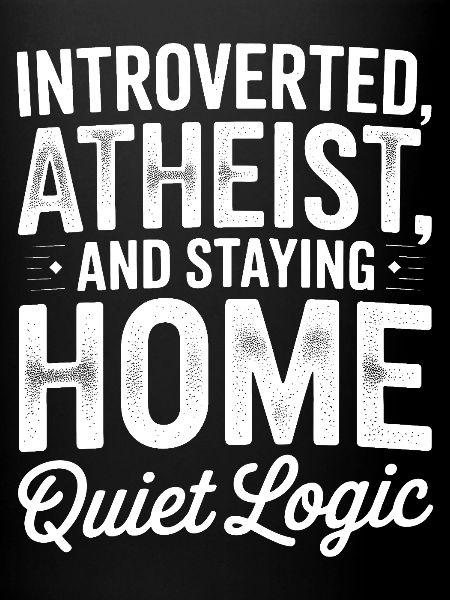 Athée introverti à la maison