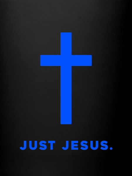 Just Jesus Kreuzdesign