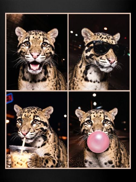 Nebelparder Clouded Leopard