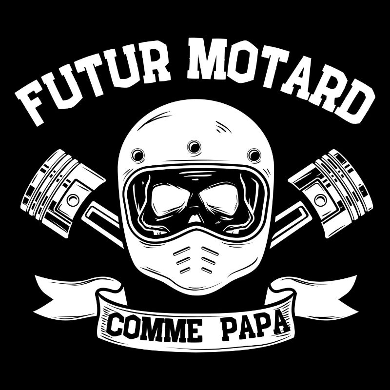 baby future biker like dad