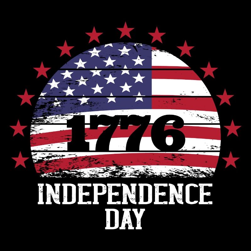 Amerikanischer Unabhängigkeitstag am 4. Juli