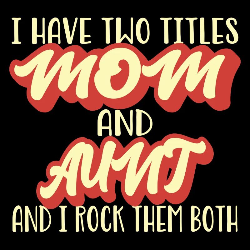 Mutter und Tante Spruch