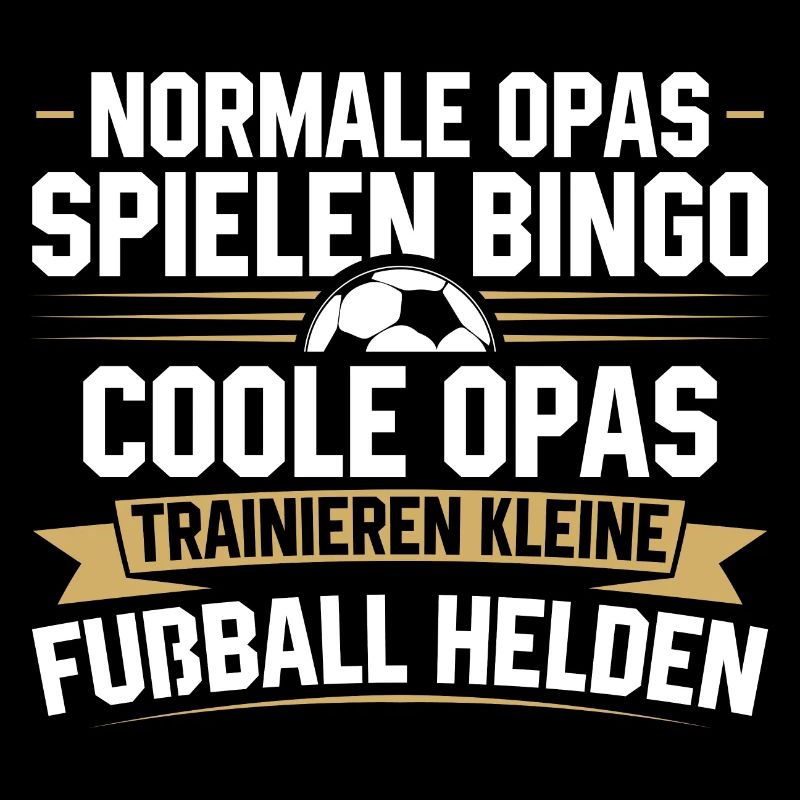 Fußball Opa Trainer Großvater Geschenkidee