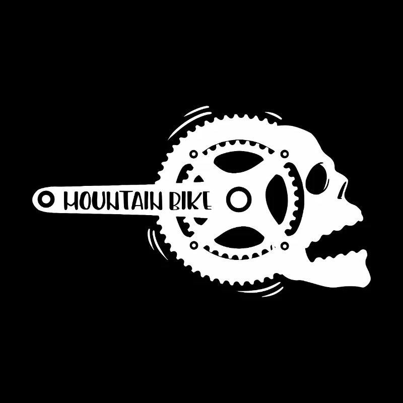 VTT & Crâne – MTB Skull Design