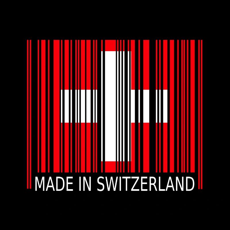 Schweiz Switzerland Barcode Made in