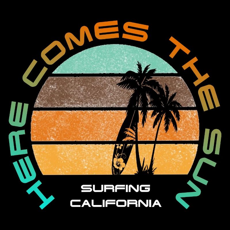 Sonne Retro Vintage Design
