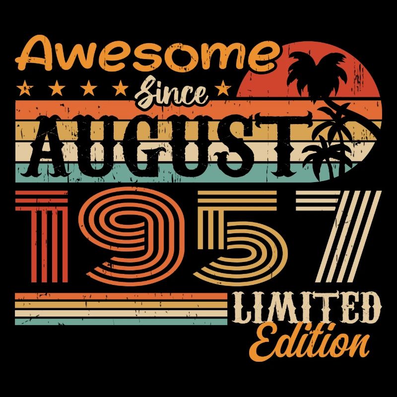 1957 August Geschenkidee August 1957