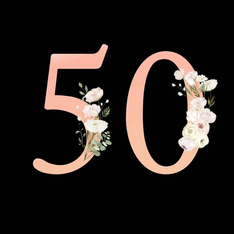 Numéro 50, minimal, pastel, fleurs