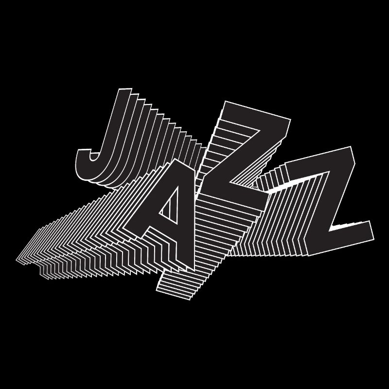 Jazz typography logo design