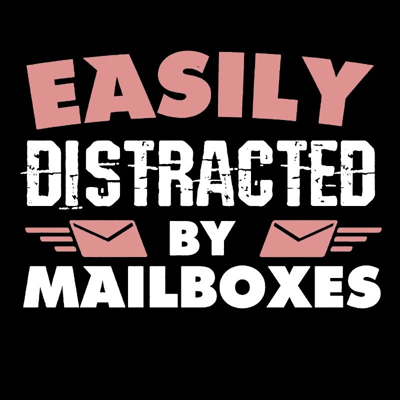 Postman Easily Distracted By Mailboxes