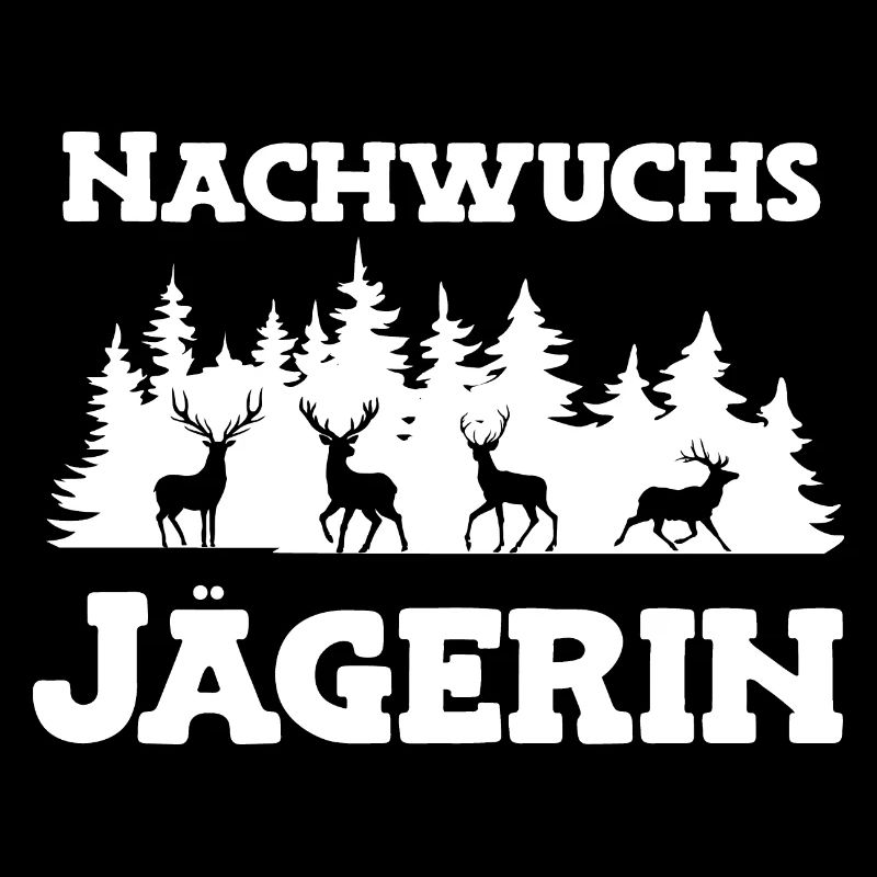 Jäger Mädchen Nachwuchsjägerin Jagd Papa ist Jäger