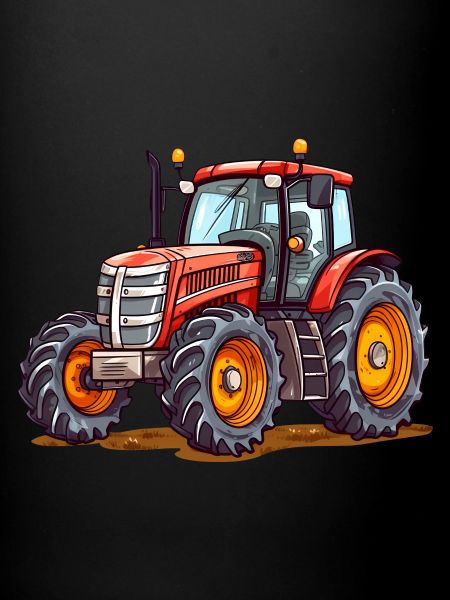cartoon tractor