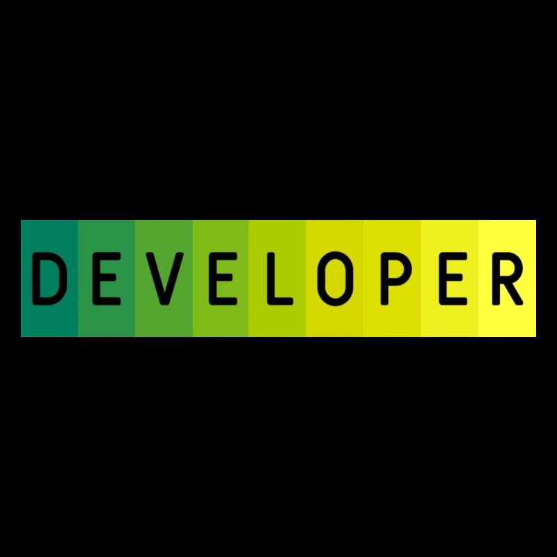 Developer - inscription