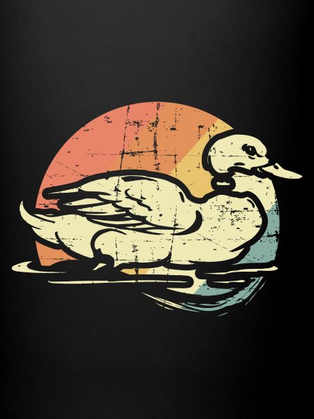 Canard dans le lac