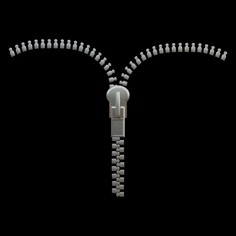 Zipper Silver