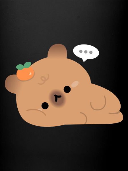 Capybara fatigué