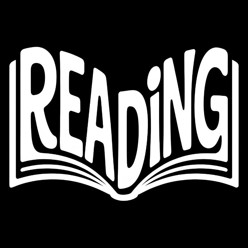 Reading - Cool Book Lover Design
