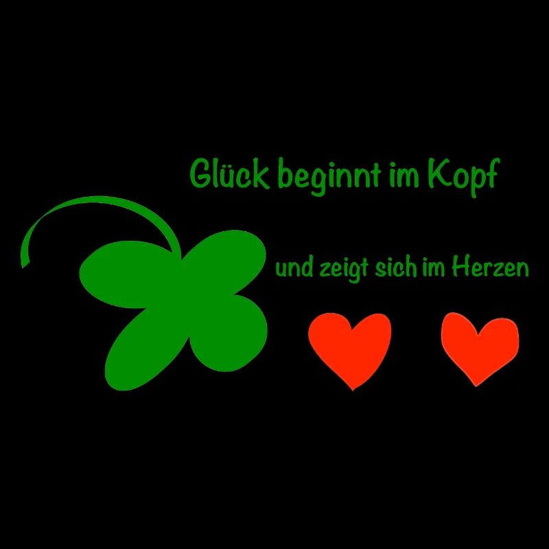 Glück beginnt im Kopf